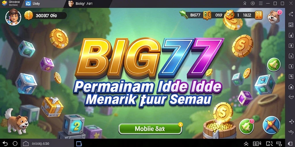Tampilan gameplay BIG77 dengan elemen Idle yang menarik dan menantang.