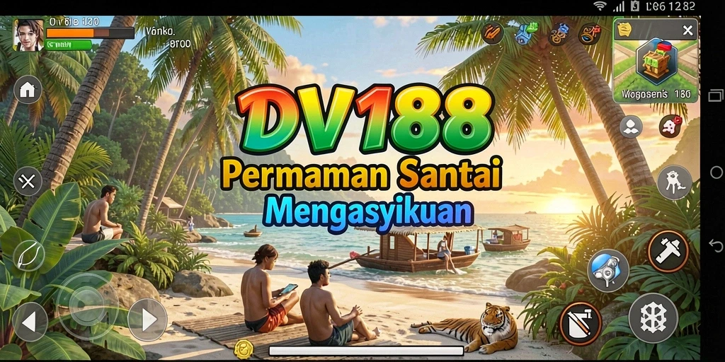 Tangkapan layar dari gameplay DV188 yang seru dan menyenangkan.