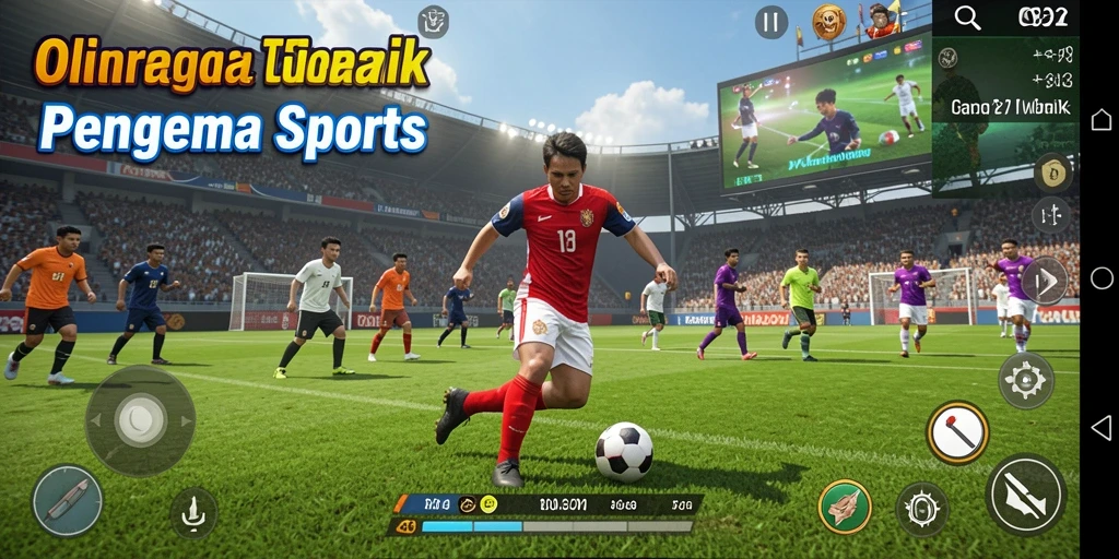 Tampilan gameplay yang mendebarkan dan penuh aksi dalam F32.