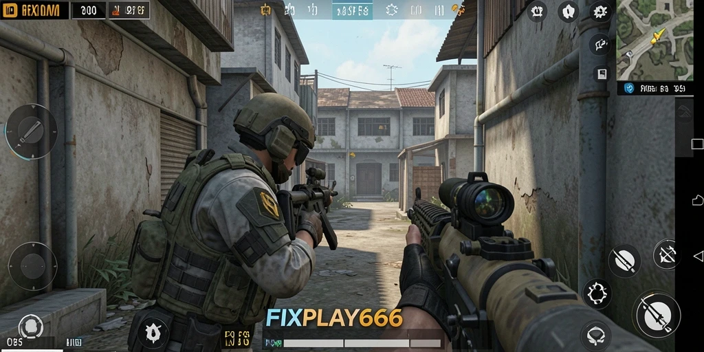 Tampilan gameplay FIXPLAY666 yang mendebarkan dan penuh aksi.