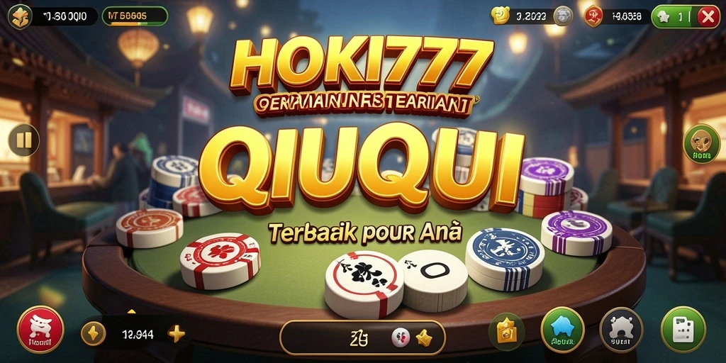 Screenshot HOKI777 menampilkan gameplay seru QiuQiu.