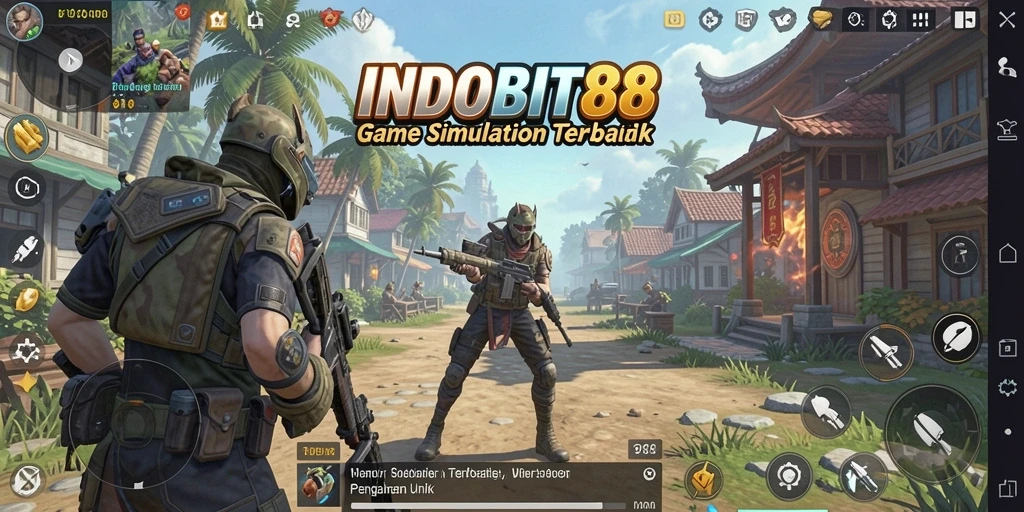 Gameplay menarik di INDOBIT88 dengan interaksi sosial.