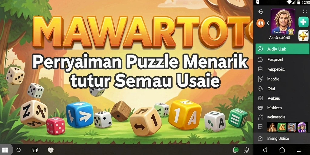 Tampilan gameplay MAWARTOTO yang seru dan menantang.