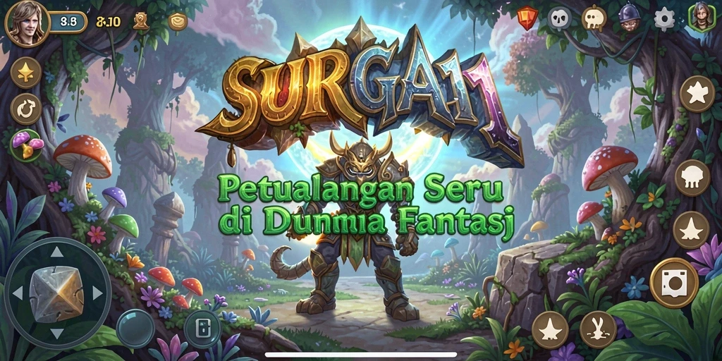 Gameplay SURGA11 yang menampilkan aksi petualangan yang mendebarkan.