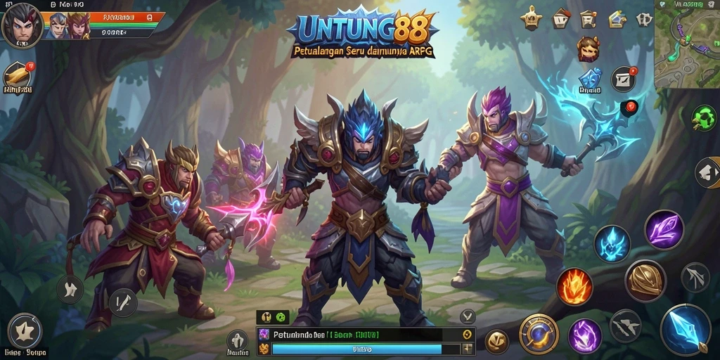 Tampilan menakjubkan dari gameplay ARPG yang mendebarkan.